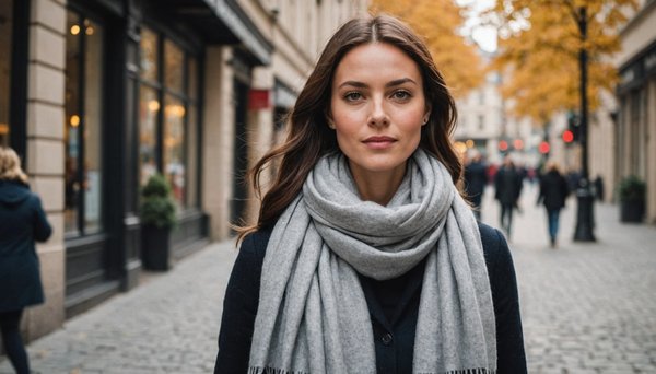 Découvrez pourquoi l'écharpe en cachemire est indispensable cet hiver